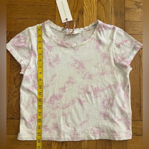 New -LOVESHACKFANCY
RUBIN CROPPED TEE - Picture 14 of 15